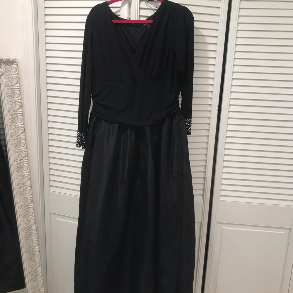 Black formal dress